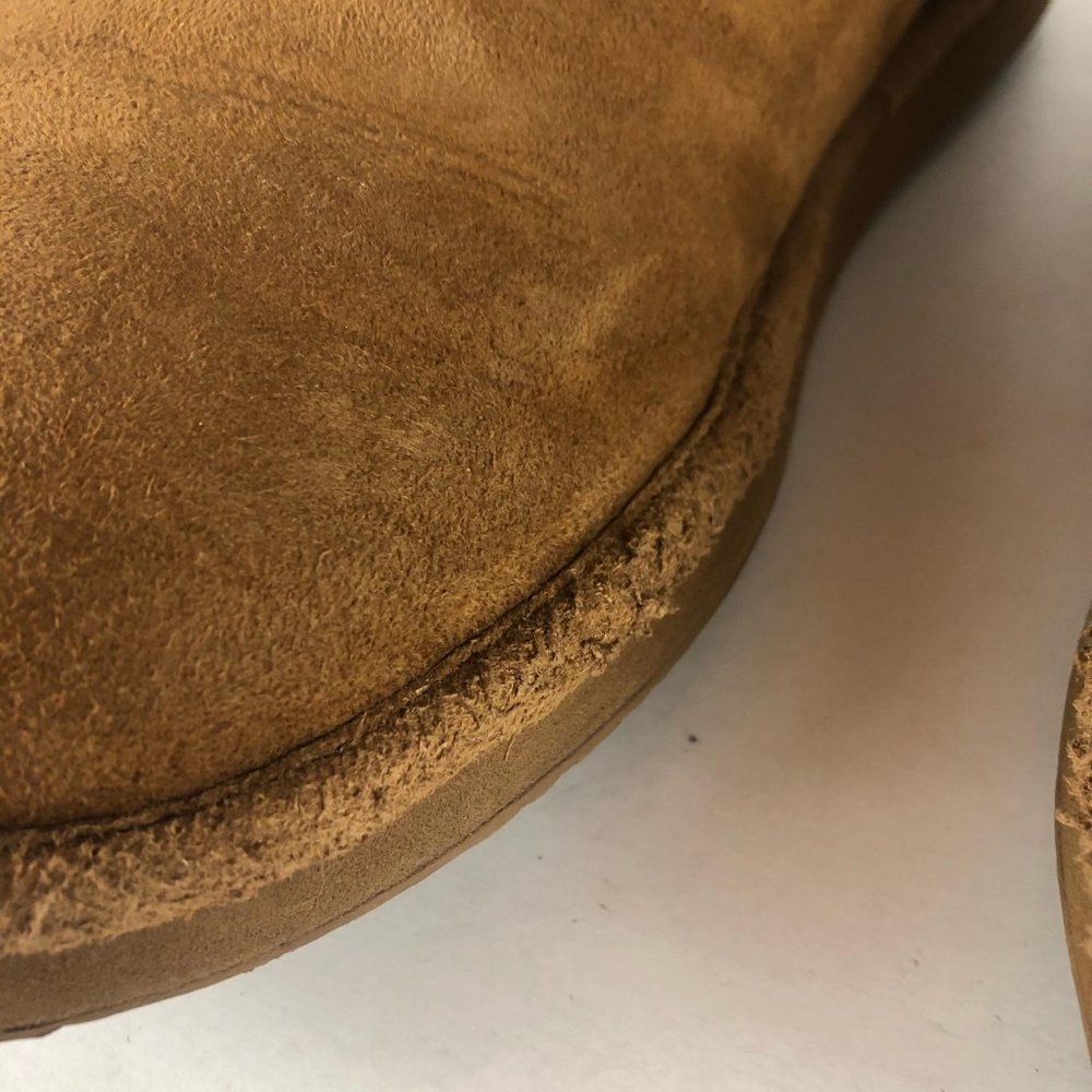 *SOLD* L.L. Bean Shearling Fleece Lined Suede Boots Sz 8 - Picture 5 of 10